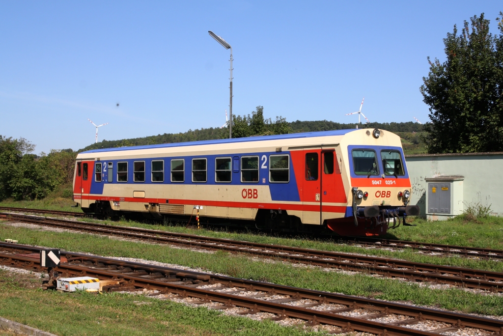 ÖBB 5047 025-1 am 15.September 2019 in Groß Schweinbarth.