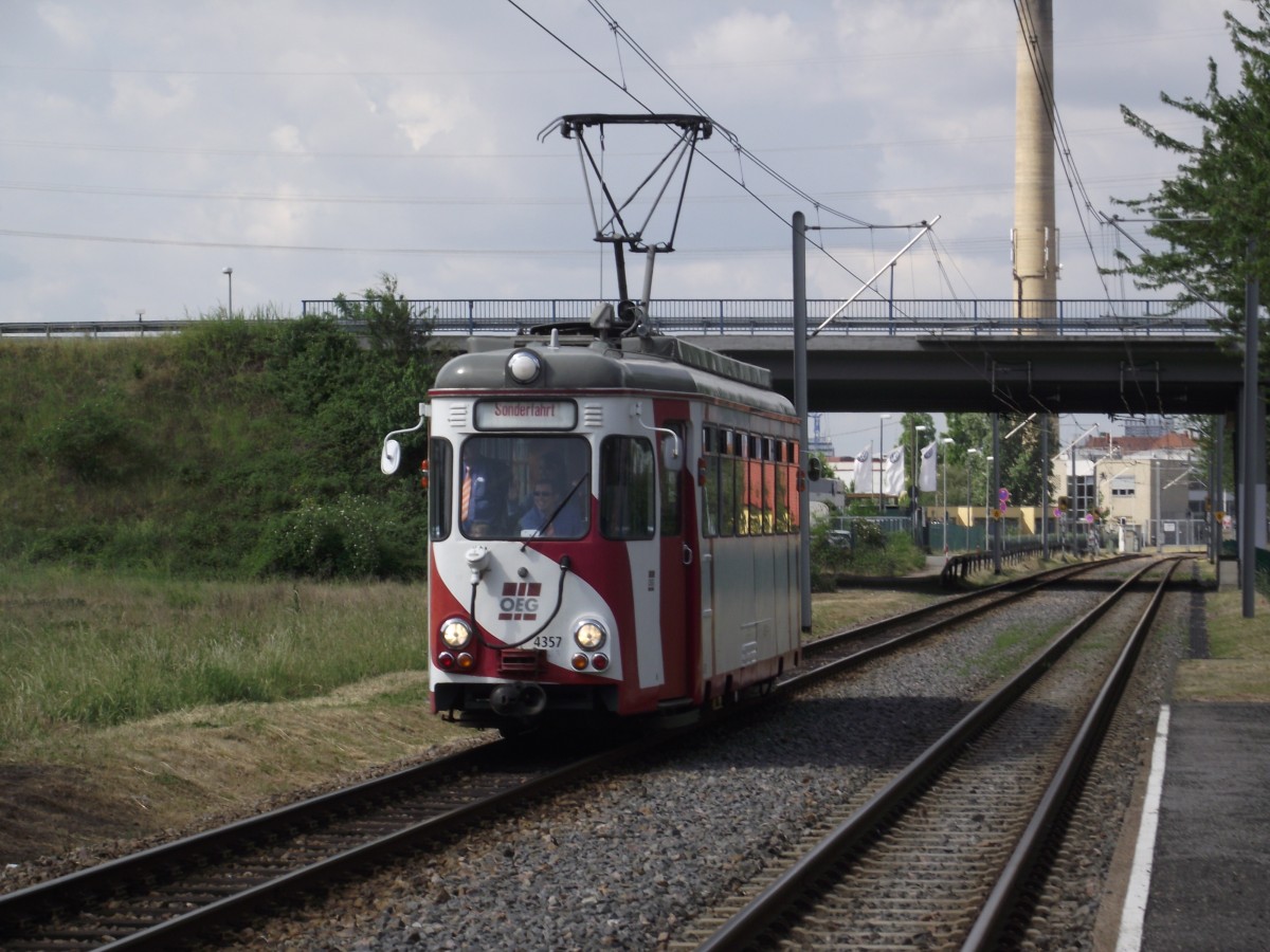 OEG Rastätter am 15.05.11 bei Viernheim 