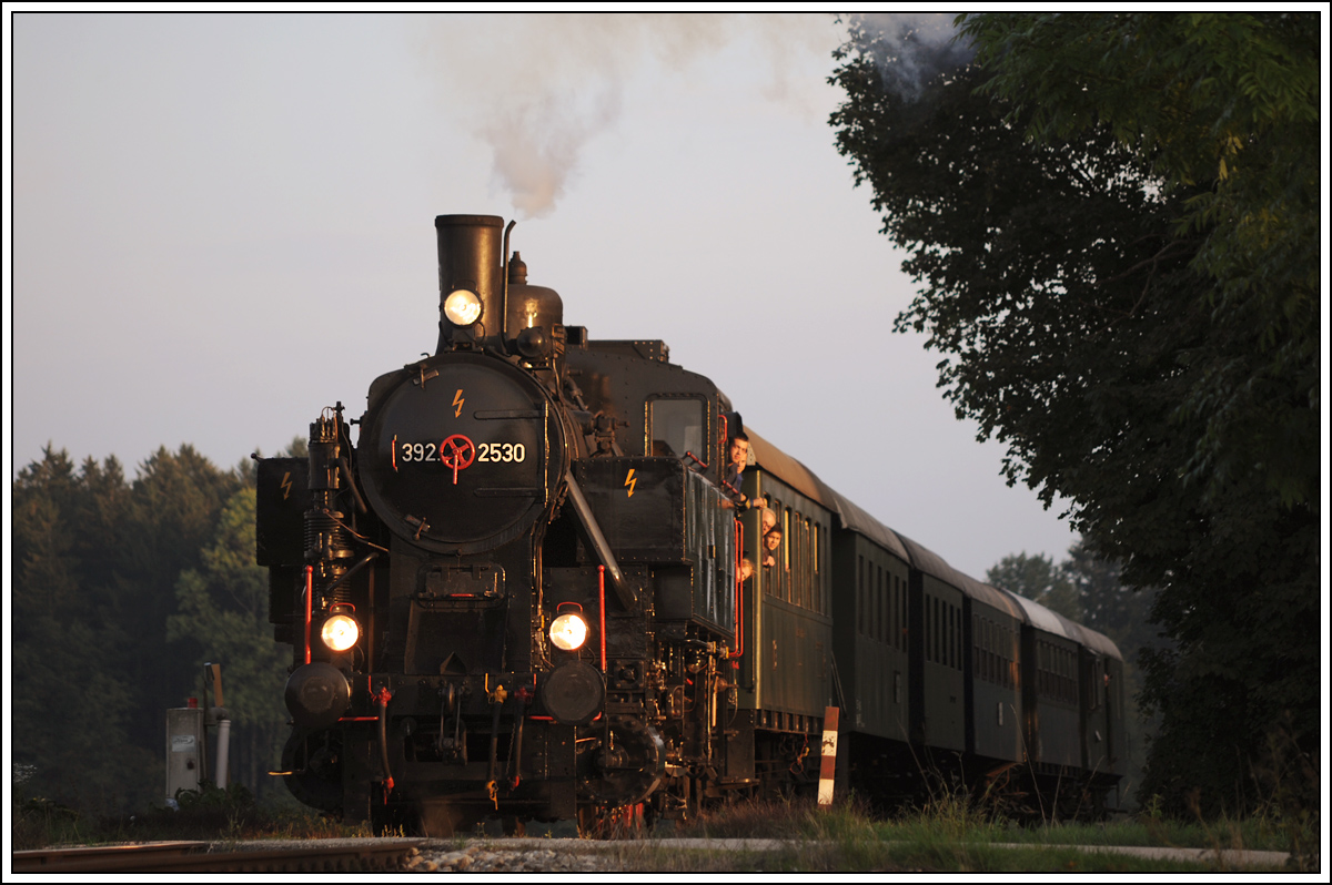 �GEG 392.2530 am Abend des 28.9.2013 im letzten Licht bei Wolfsdoppel aufgenommen.