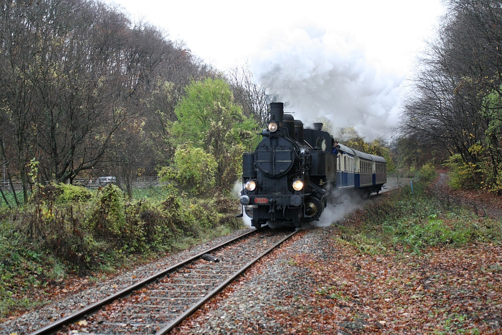 �SEK 30.33 am 10.November 2013 als Nebenfahrt Liesing-Waldm�hle mit dem SR 17993 beim Km 5.0 kurz vor der Lst. Waldm�hle.