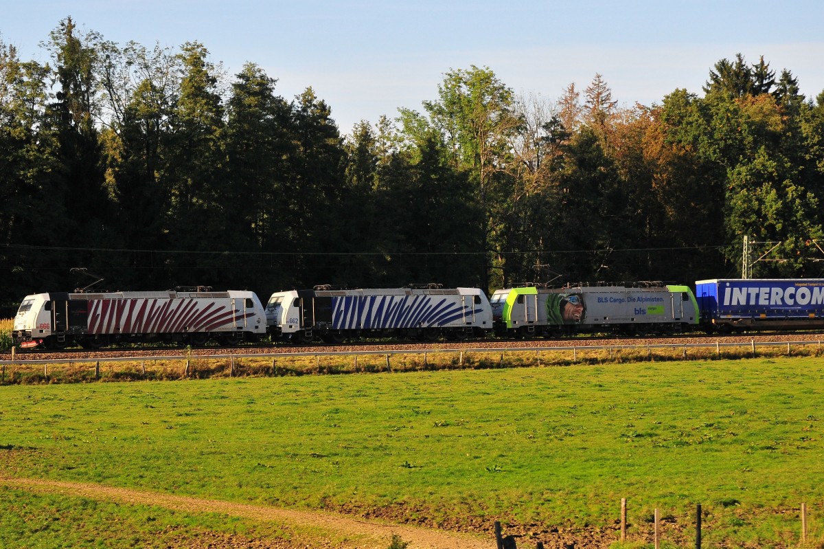 Parade der 185er in Übersee am Chiemsee am 29.09.14 