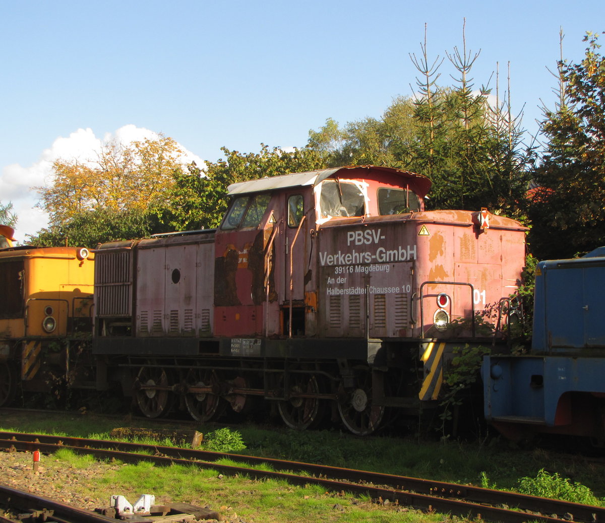 PBSV 01 (LEW 16533) am 02.10.2016 bei der MaLoWa in Benndorf.