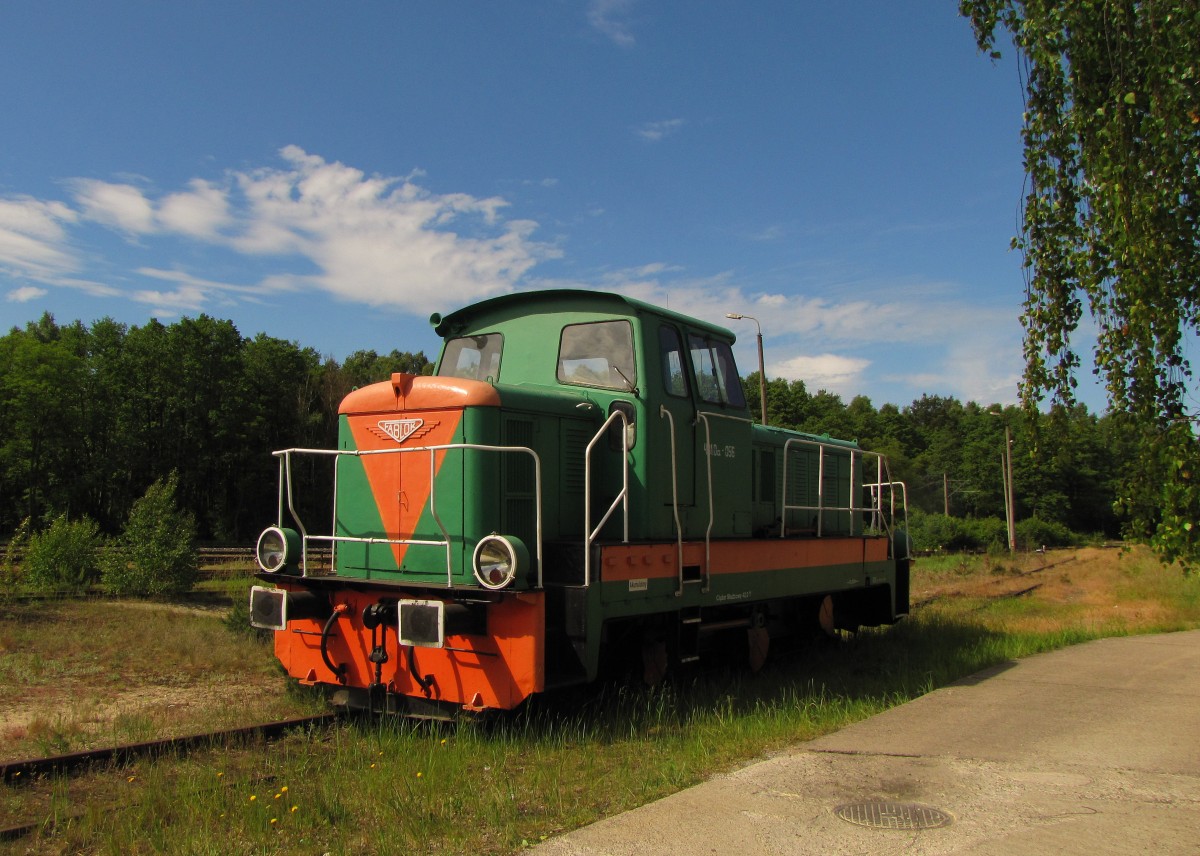 PCC Rail 401Da-056 am 05.06.2015 in der Abstellgruppe in Swinoujscie.