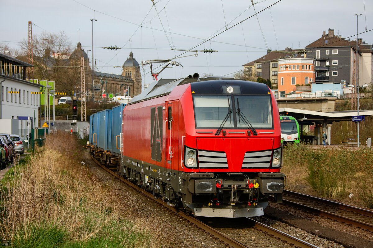 PCW 248 999 Dual Vectron in Wuppertal, März 2022.