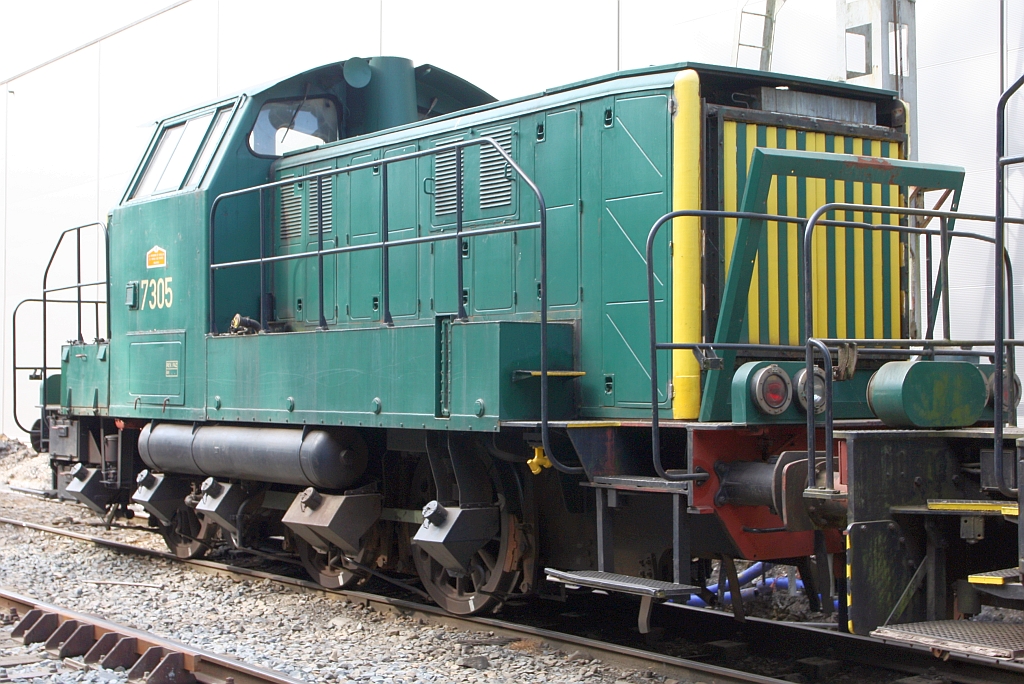 PFT 7305 (Hersteller: La Brugeoise et Nivelles, Baujahr 1965) am 24.Juli 2026 im CFB Gare Spontin.