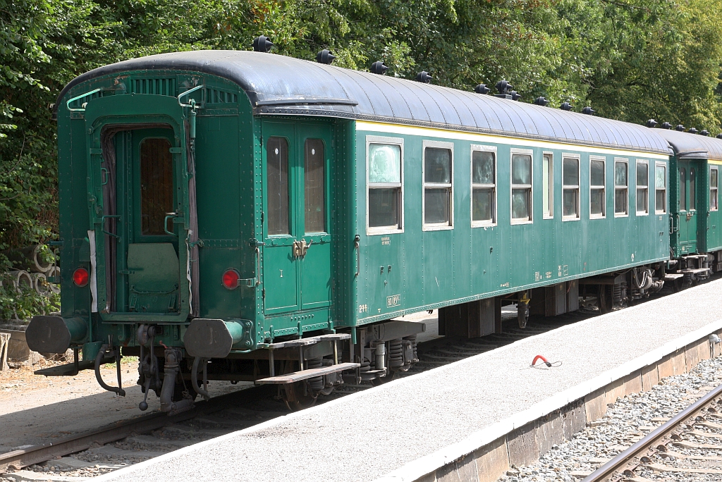PFT/CFB K1 Wagen 21.101 A am 24.Juli 2026 im CFB Gare Spontin.