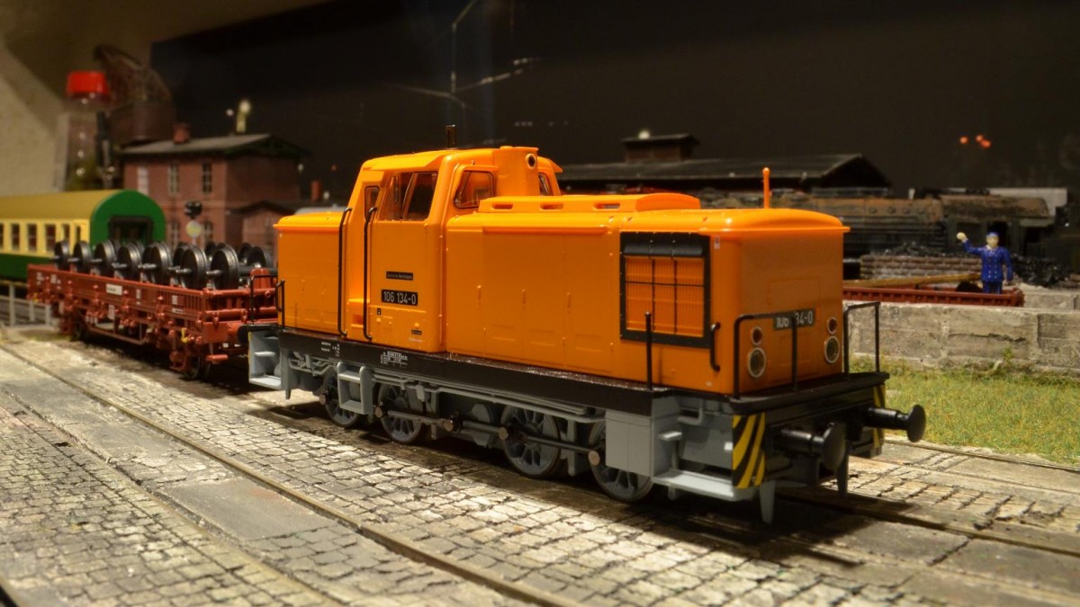 PIKO 71034 DR 106 134-0 Rbd Dresden, BW Reichenbach Ep. IV Erste Bauserie, Exklusivmodell Modellbahnshop Sebnitz 12/2013