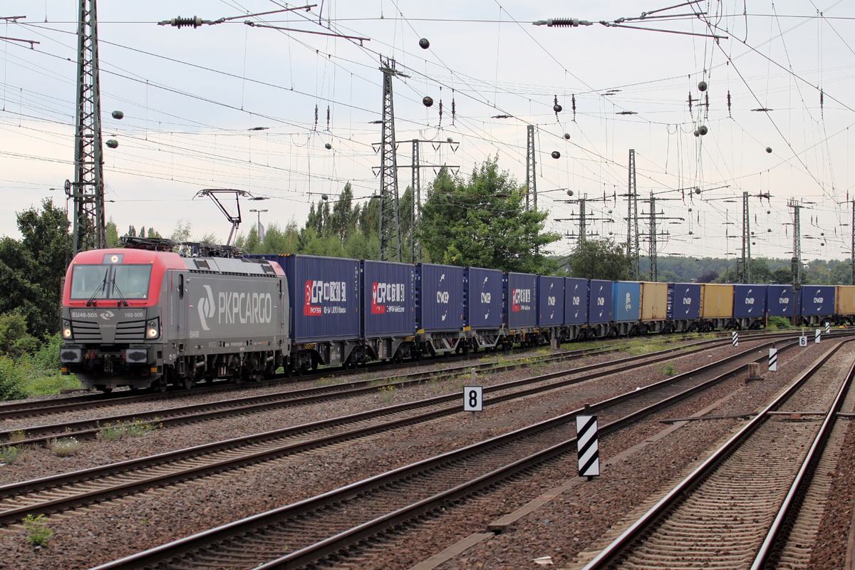 PKP 193-505 durchfährt Hamm(Westfl.) 5.9.2017