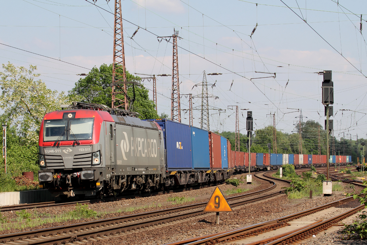 PKP 193-511 in Recklinghausen-Ost 14.5.2018