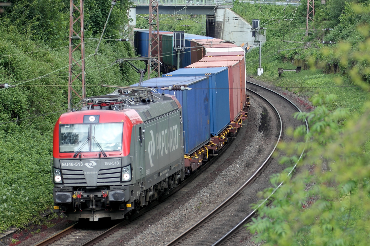 PKP 193-513 auf der Hamm-Osterfelder Strecke in Recklinghausen 23.5.2019