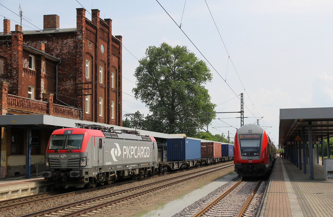 PKP Cargo EU46-505 // Genthin // 20. Juni 2017
