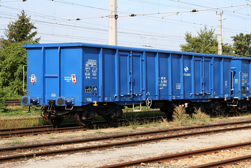 PL-PKPC 31 51 5373 265-8 Eaos am 31.August 2018 in Jedlersdorf.