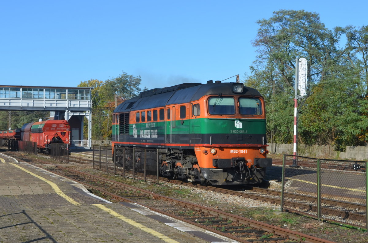 Polen: M62-1842 / 3 630 055-2 Pol-Miedz Trans Sp. z o.o. ex  BKW Geiseltal V 200 506  / LEG in Głogów 20.10.1019 