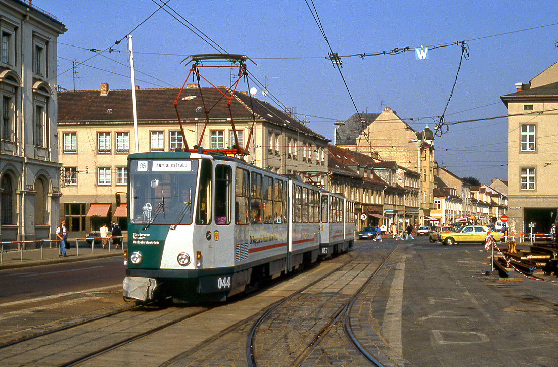 Potsdam 044 + 057, Friedrich Ebert Straße, 09.10.1991.
