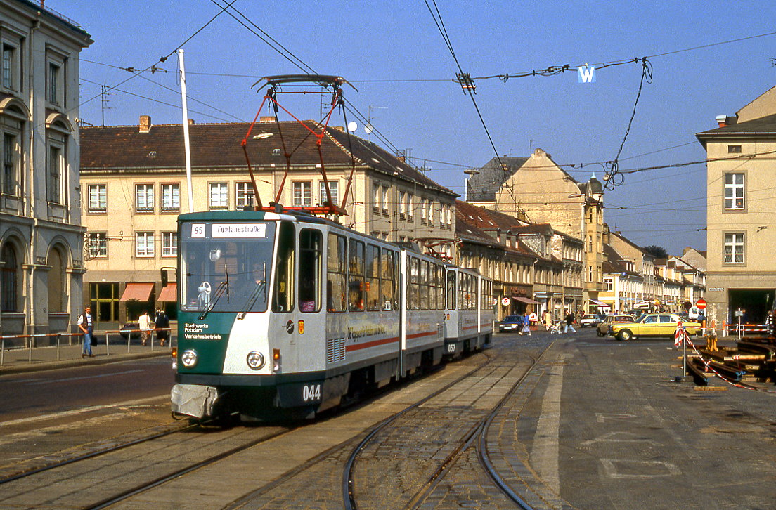 Potsdam 044 + 057, Friedrich Ebert Straße, 09.10.1991.
