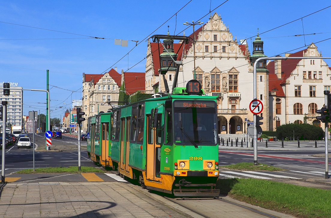 Poznań Tw, 298 + 299, Ulica Święty Marcin, 24.08.2017.