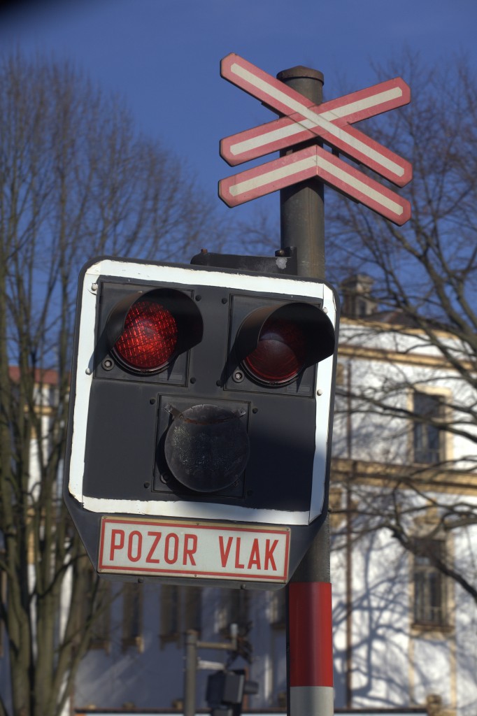  Pozor Vlak  aufgenommen aus dem Regio-Panther in Povrty auf der Fahrt Richtung Decin.07.03.2014 15:10 Uhr