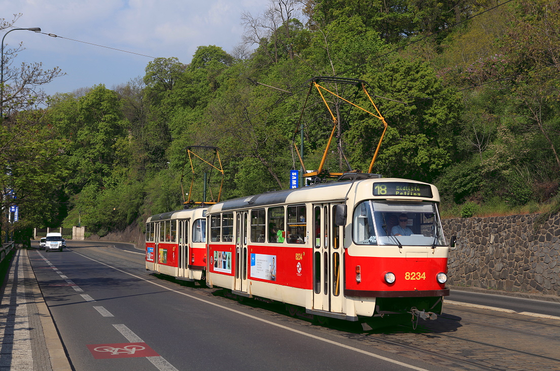 Prag Tw 8234 + 8235, Ulice Chotkova, 03.05.2016.