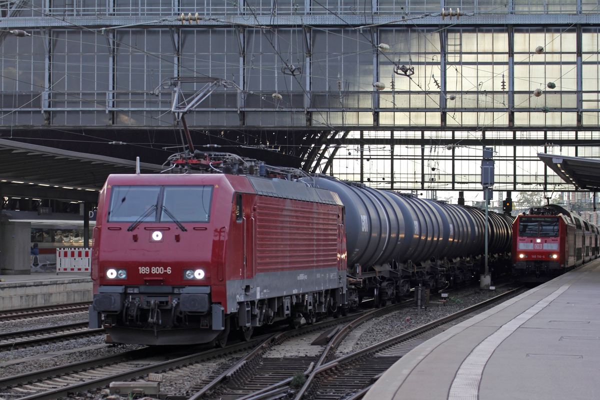 Die 189 9160 von MRCE bringt am des 22.3.2014 den AZ 13325 von
