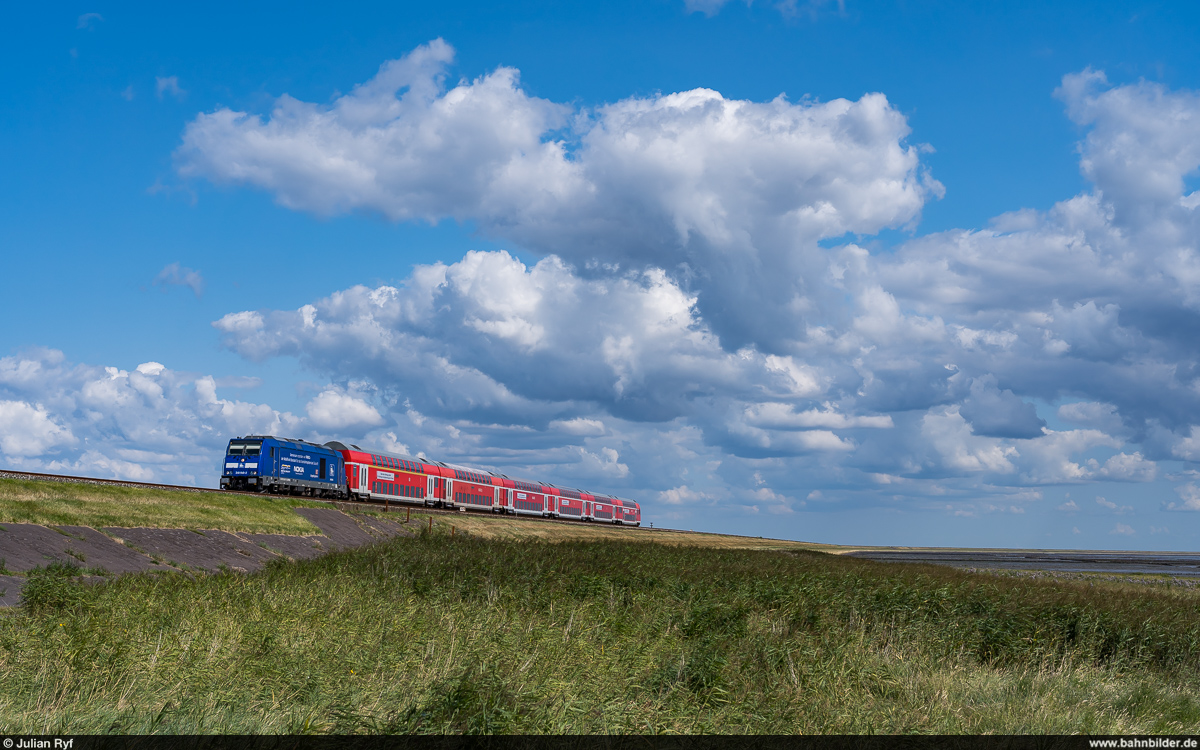PRESS 246 049 / RE6 Husum - Westerland (Sylt) / Morsum, 23. August 2021