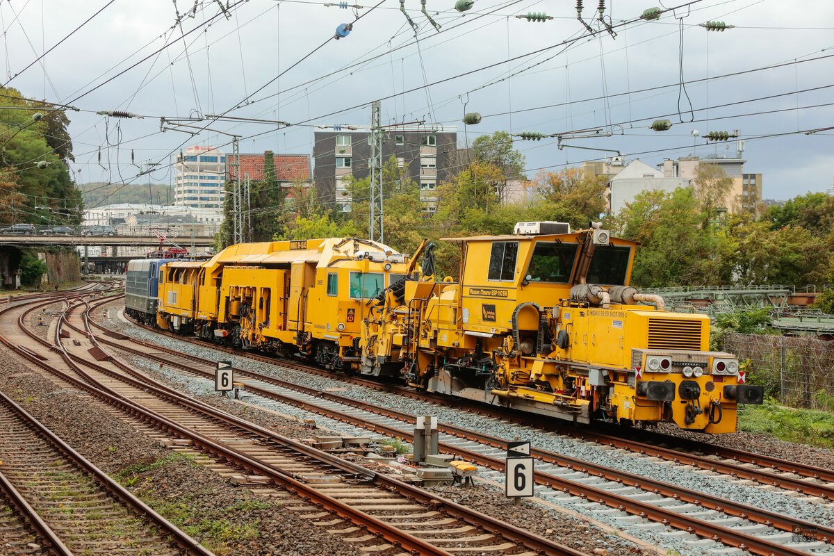 P&T SSP 110 SW Schotterplanier- und Profilierungsmaschine in Wuppertal, September 2026.
