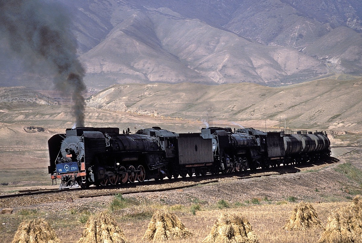 QJ 2754 + QJ 1284  Tianzhu  30.09.89