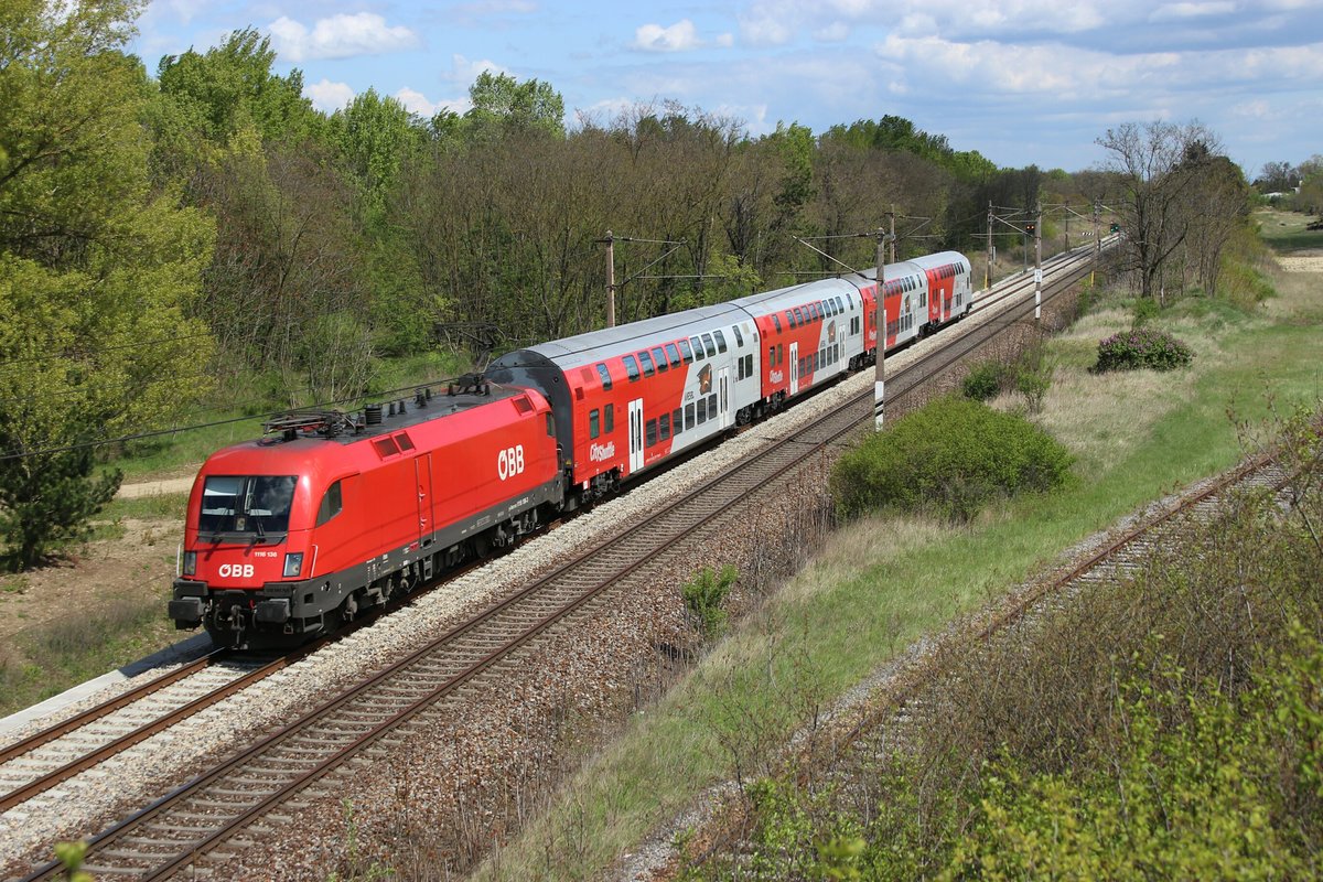 R von Břeclav nach Wr. Neustadt am 24.04.2017 in Straßhof/Nordbahn
