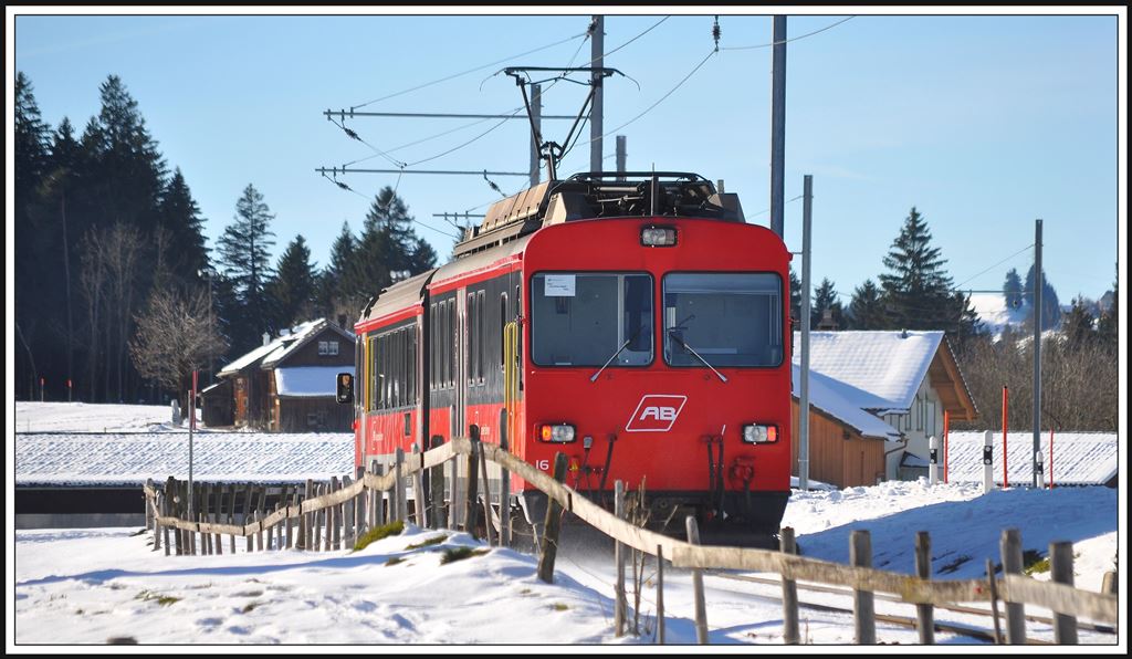 R3134 zwischen Stoss und Rietli. (05.12.2013)