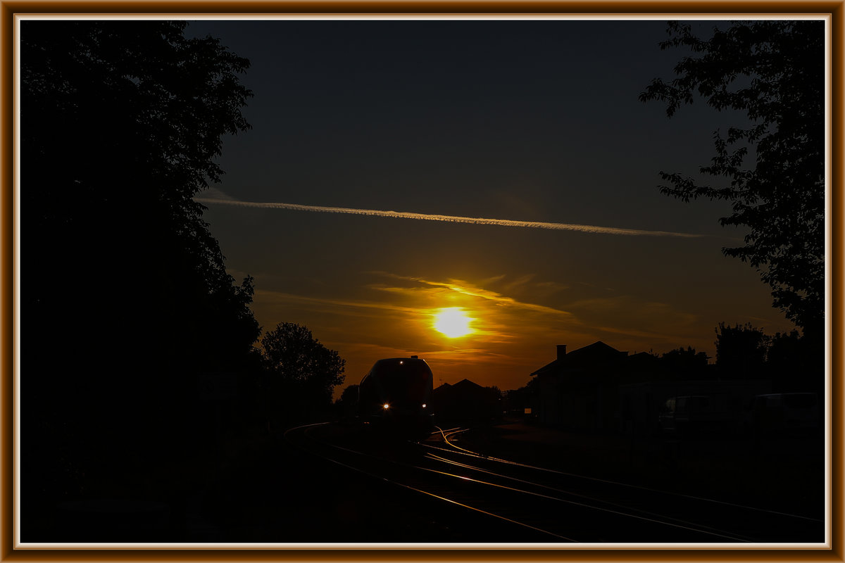 R8551 am Morgen des23.August 2018 in Deutschlandsberg. 
