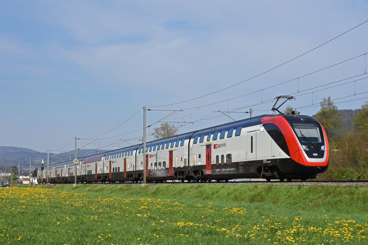 RABDe 502 011-5 fährt Richtung Bahnhof Itingen. Die Aufnahme stammt vom 18.09.2019.