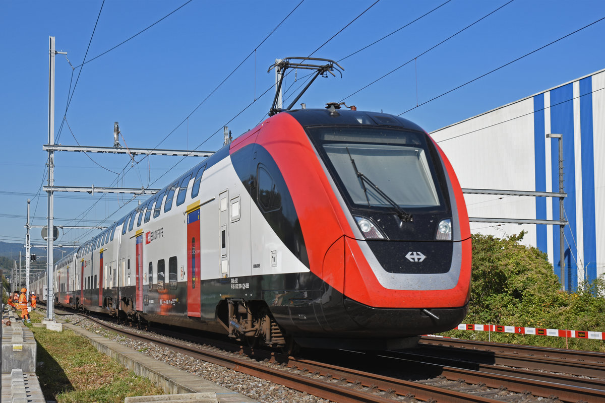 RABe 502 209-5 Twindexx fährt Richtung Bahnhof Lausen. Die Aufnahme stammt vom 17.09.2019. 