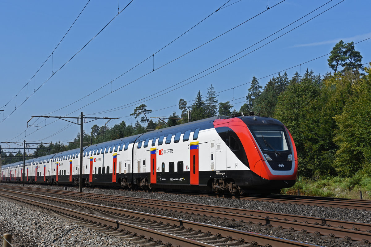 RABe 502 209-5 Twindexx, fährt Richtung Bahnhof Rupperswil. Die Aufnahme stammt vom 14.09.2020.
