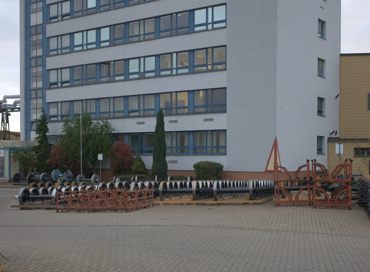 Radsätze und Radscheiben werden in Ilsenburg hergestellt, Blick auf das Werksgelände
19.10.2018 08:08 Uhr.