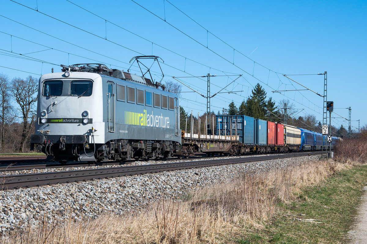 Railadventure 139 558 am 15.03.2020 bei Eglharting