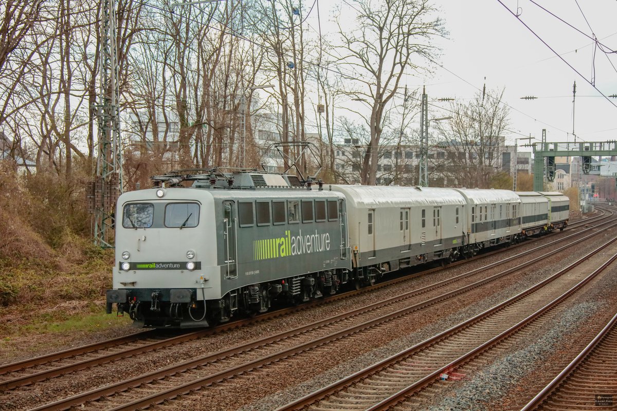 Railadventure 139 558 in Wuppertal, April 2021.