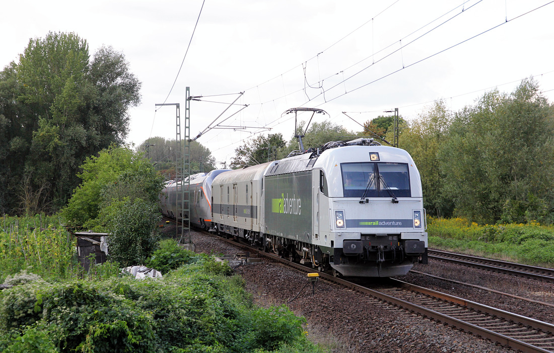 Railadventure 183 500 (Überführung eines Flytoget Type 78-Triebzuges) // Hannover-Misburg // 2. September 2019