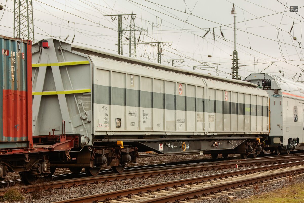 Railadventure Kuppelwagen in Köln Gremberg, Februar 2025.