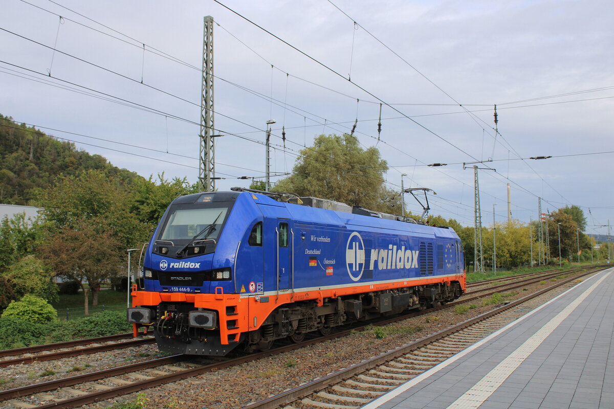 Raildox 159 444-9 am 19.09.2026 in Jena-G�schwitz.
