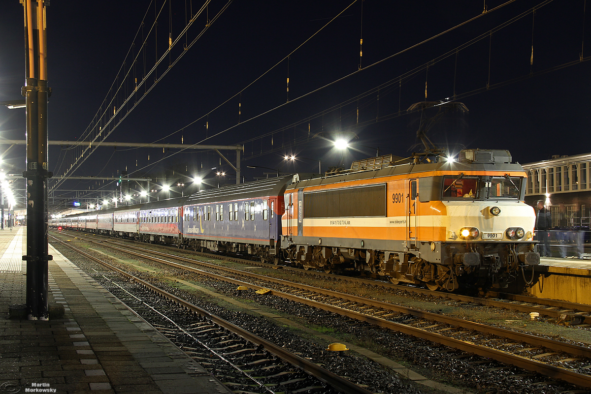 Railexperts 9901 hat den BTE1389 nach Venlo gebracht am 10.01.2020
