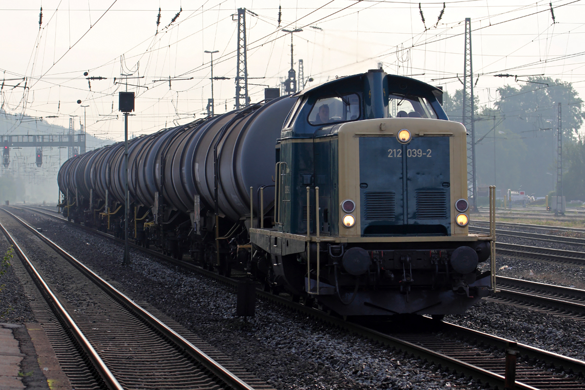 Railflex 212 039-2 in Oberhausen-Osterfeld Süd 25.8.2014