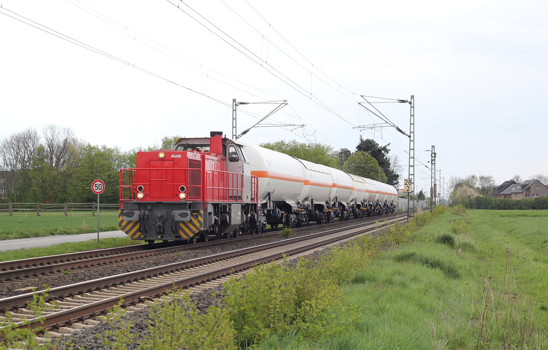 Railflex G1206 (genaue Loknummer unbekannt) // Neuss-Elvekum // 12. April 2019