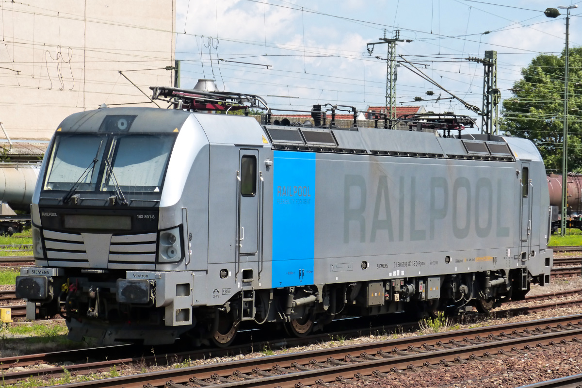Railpool 193 801-8 Plattling 01.07.2016