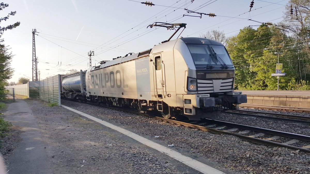 Railpool 193er in Mz-Bischofsheim am 20.4.2017