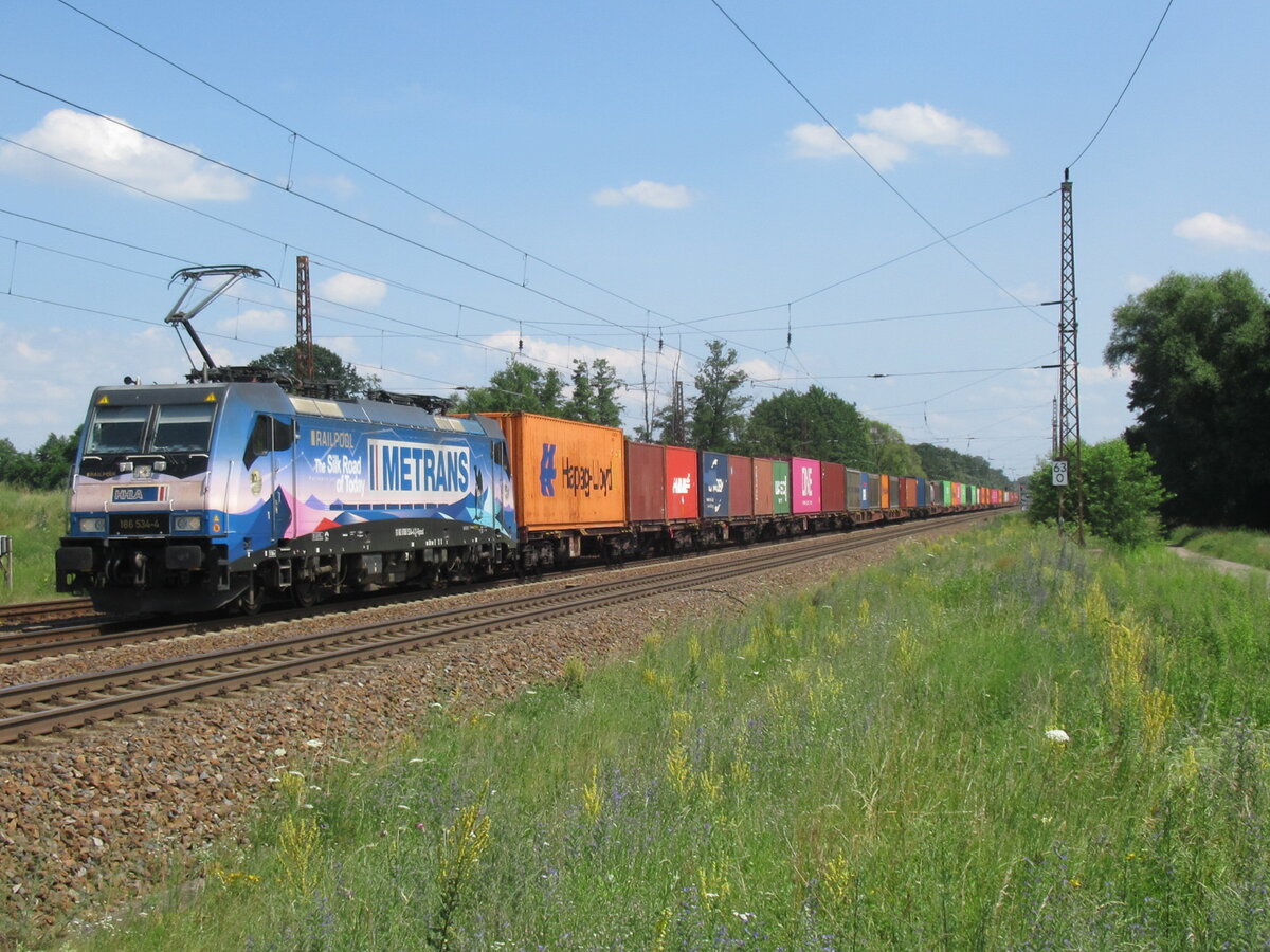 METRANS Rail s.r.o., Praha [CZ] mit ihrer 