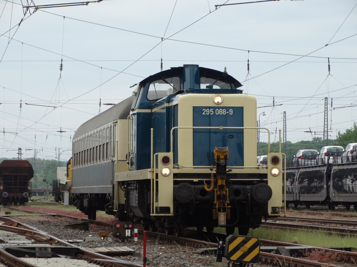 RAILSYSTEMS RP 295 088-9 am 16.05.15 in Darmstadt Kranichstein