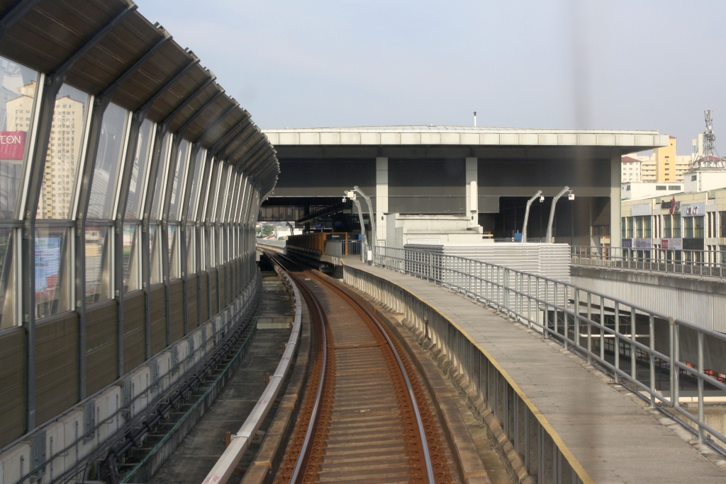 rapidKL MRT Stesen Metro Prima (PY09) am 12.März 2024.