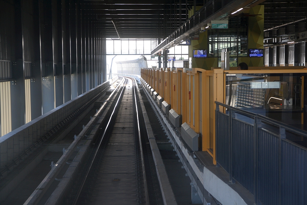 rapidKL MRT Stesen UPM Universiti Putra Malaysia (PY34) am 13.Dezember 2023.