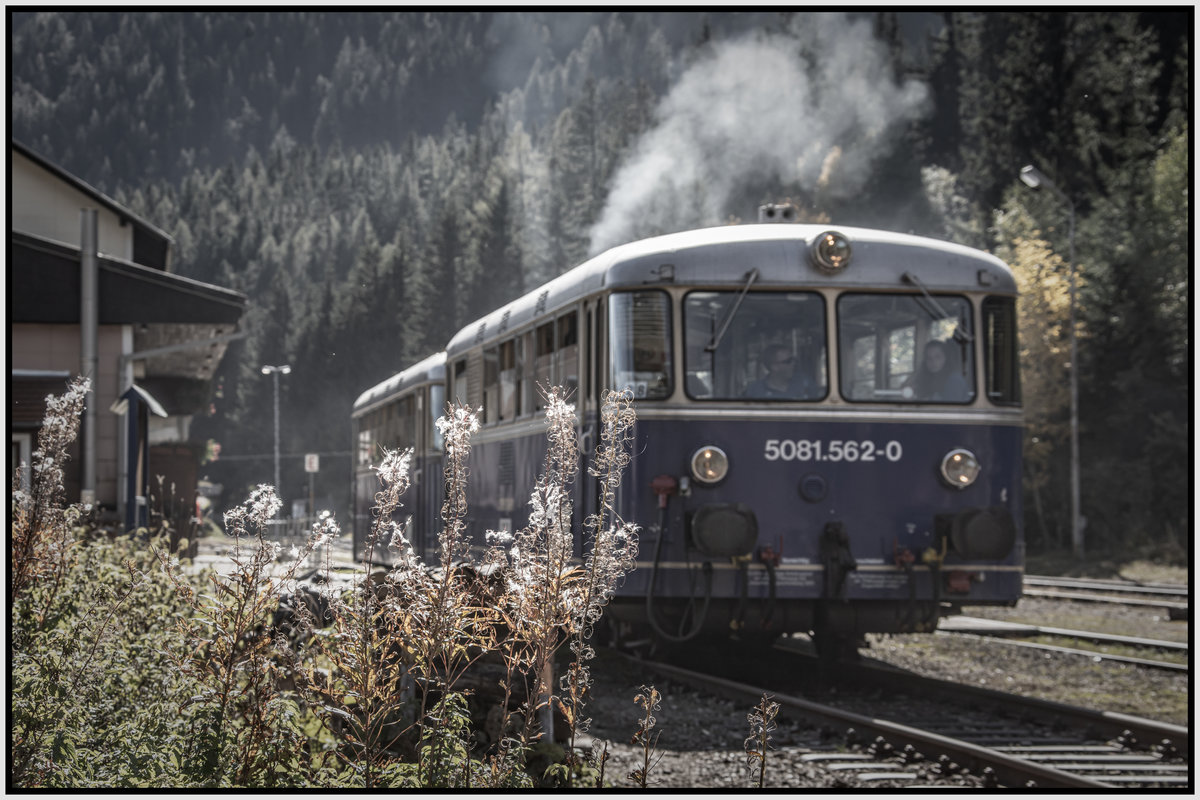 Raugga tuat a guat !  

Private Fotosonderfahrt auf den Erzberg im Oktober 2019