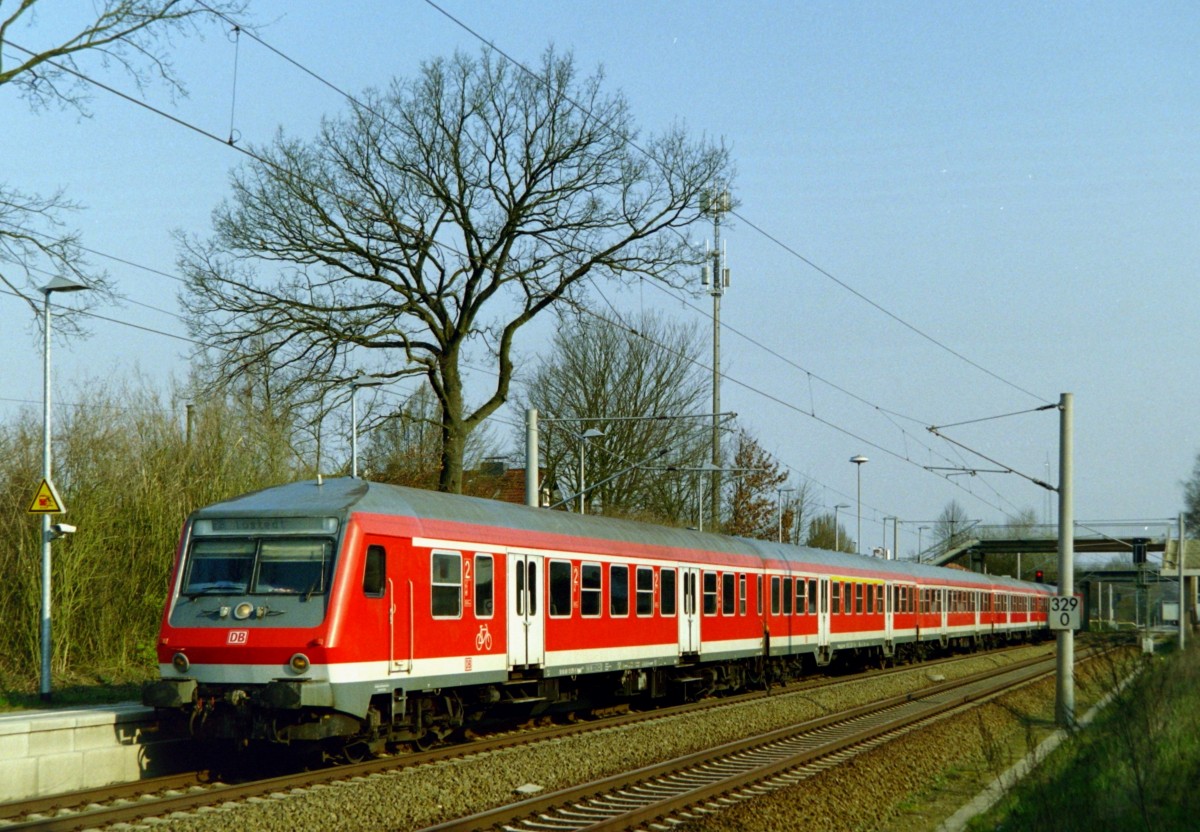 RB 24408 (Hamburg-Harburg–Tostedt) am 29.03.2007 in Klecken