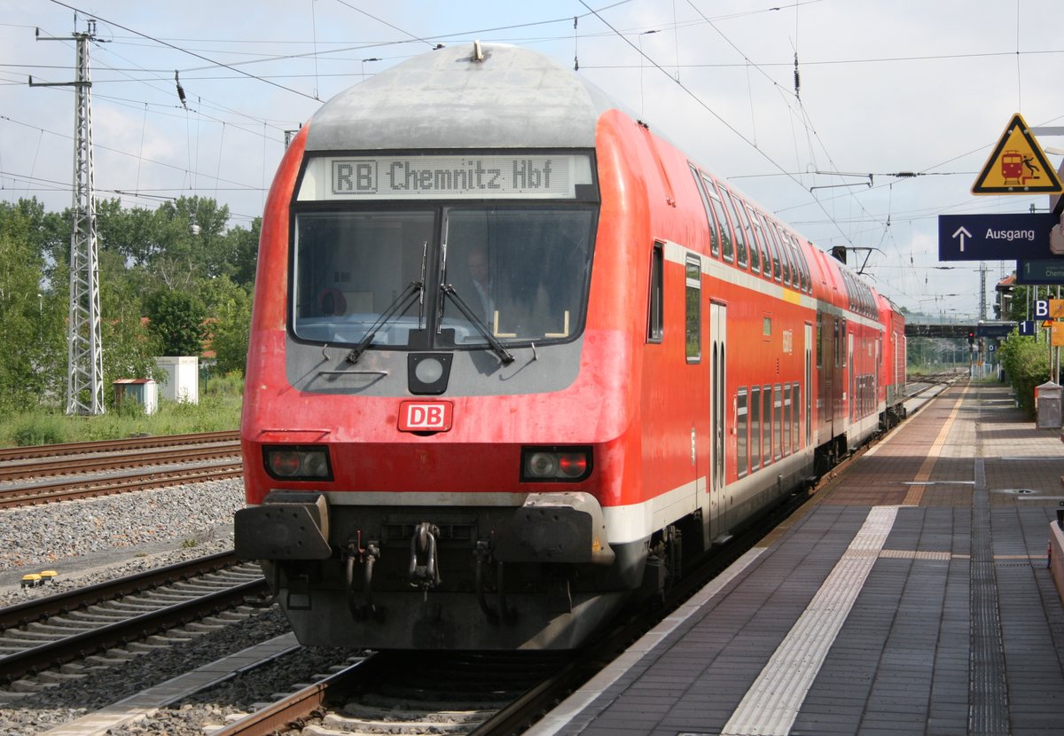 RB 26158 (Chemnitz Hbf–Elsterwerda) am 02.06.2016 in Elsterwerda